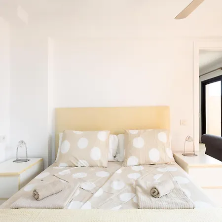 Exclusive Penthouse Playa Vistas 5 Close To Sea And Beach, Aircondition For A Fee, Wifi, Terrace, Heated Pool شقة *